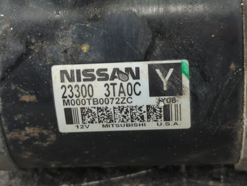 2013-2018 Nissan Altima Car Starter Motor Solenoid OEM P/N:23300 3TA0C Fits Fits 2013 2014 2015 2016 2017 2018 OEM Used Auto Parts