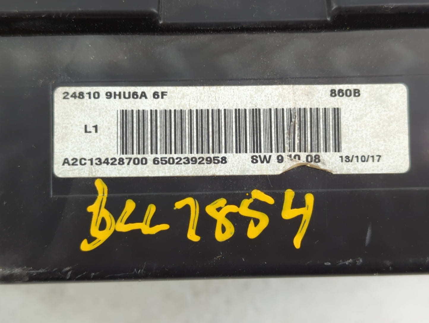 2018 Nissan Altima Instrument Cluster Speedometer Gauges P/N:A2C13428700 24810 9HU6A 6F Fits OEM Used Auto Parts - Oemusedau