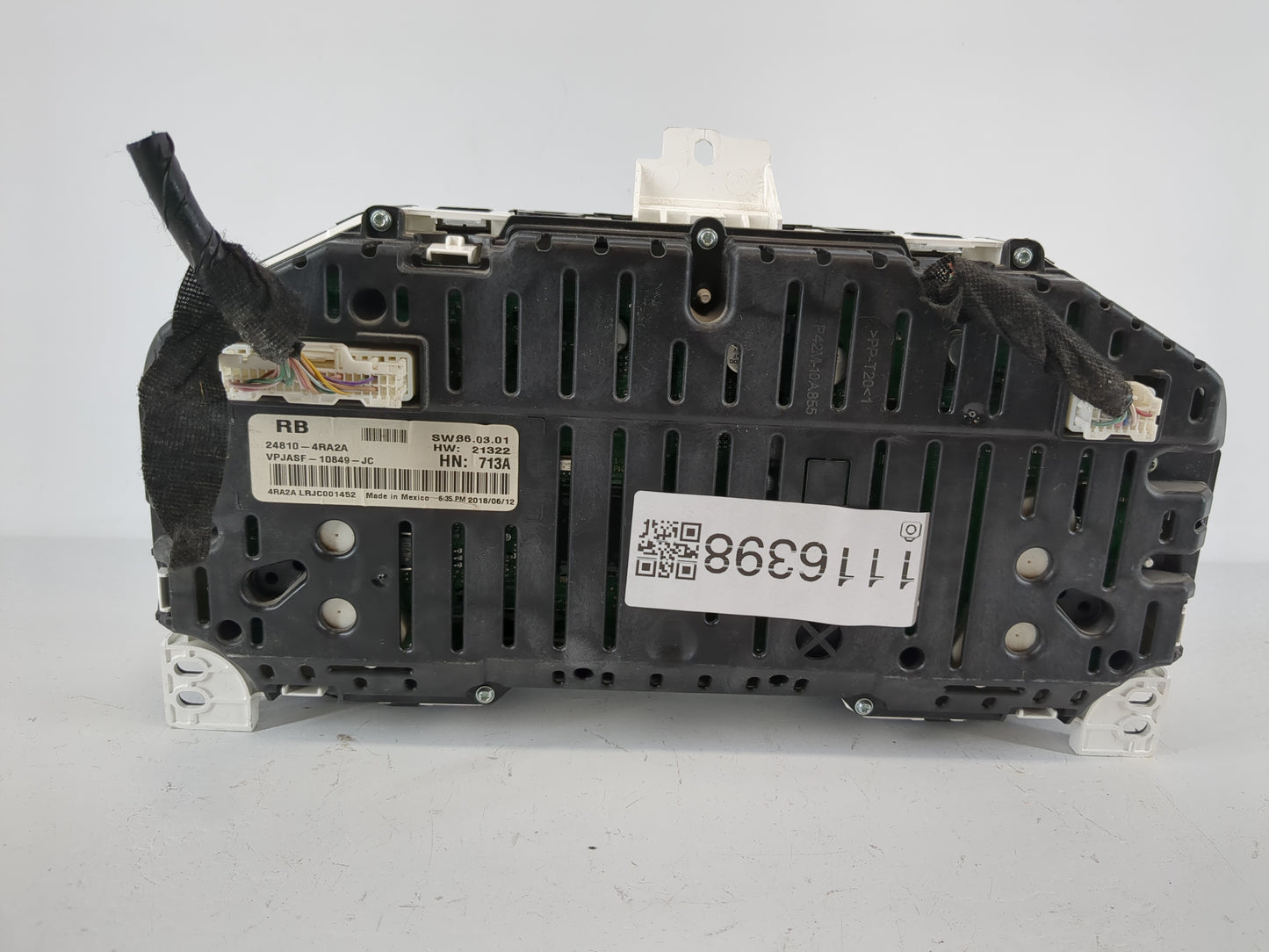 2018 Nissan Maxima Instrument Cluster Speedometer Gauges P/N:24810-4RA2A Fits OEM Used Auto Parts - Oemusedautoparts1.com