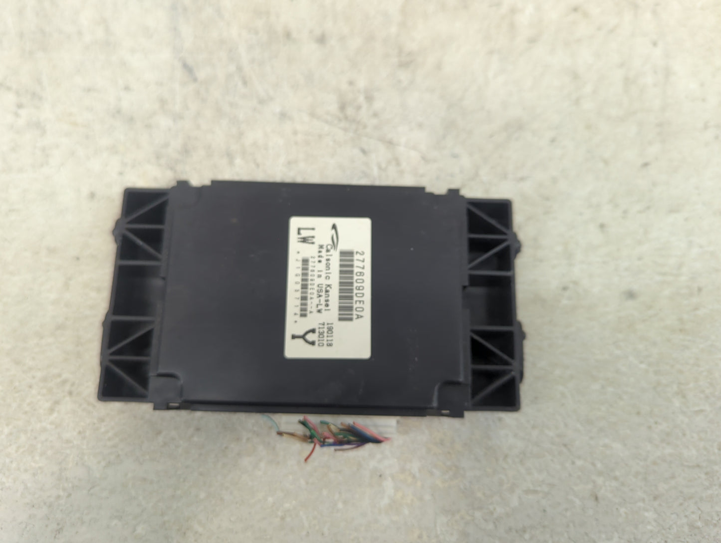 2018-2018 Nissan Maxima Temperature Control Module 277609de0a|j1g03714 - Oemusedautoparts1.com
