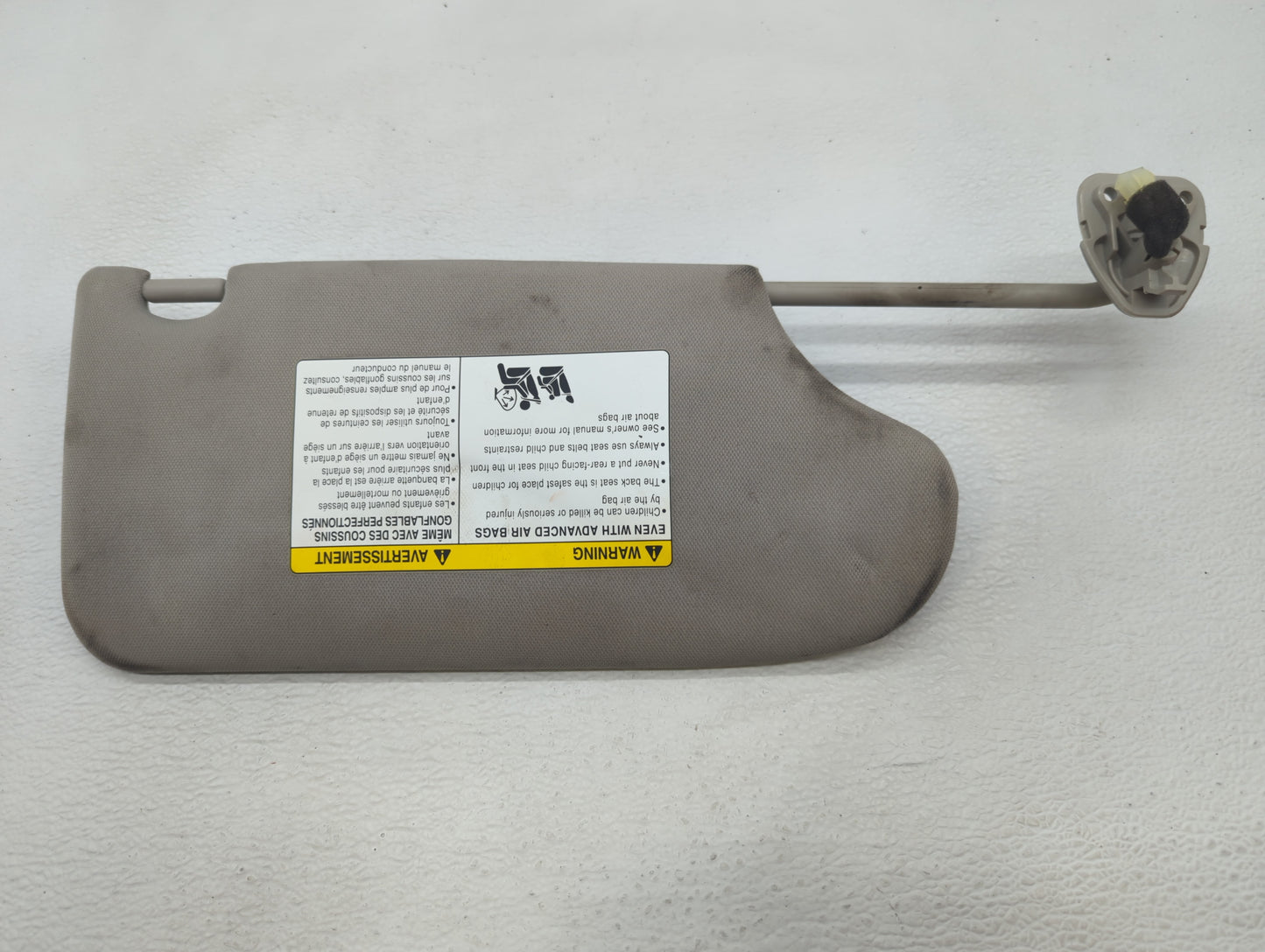 2018-2021 Nissan Maxima Sun Visor Shade Replacement Passenger Right Mirror Fits Fits 2018 2019 2020 2021 OEM Used Auto Parts