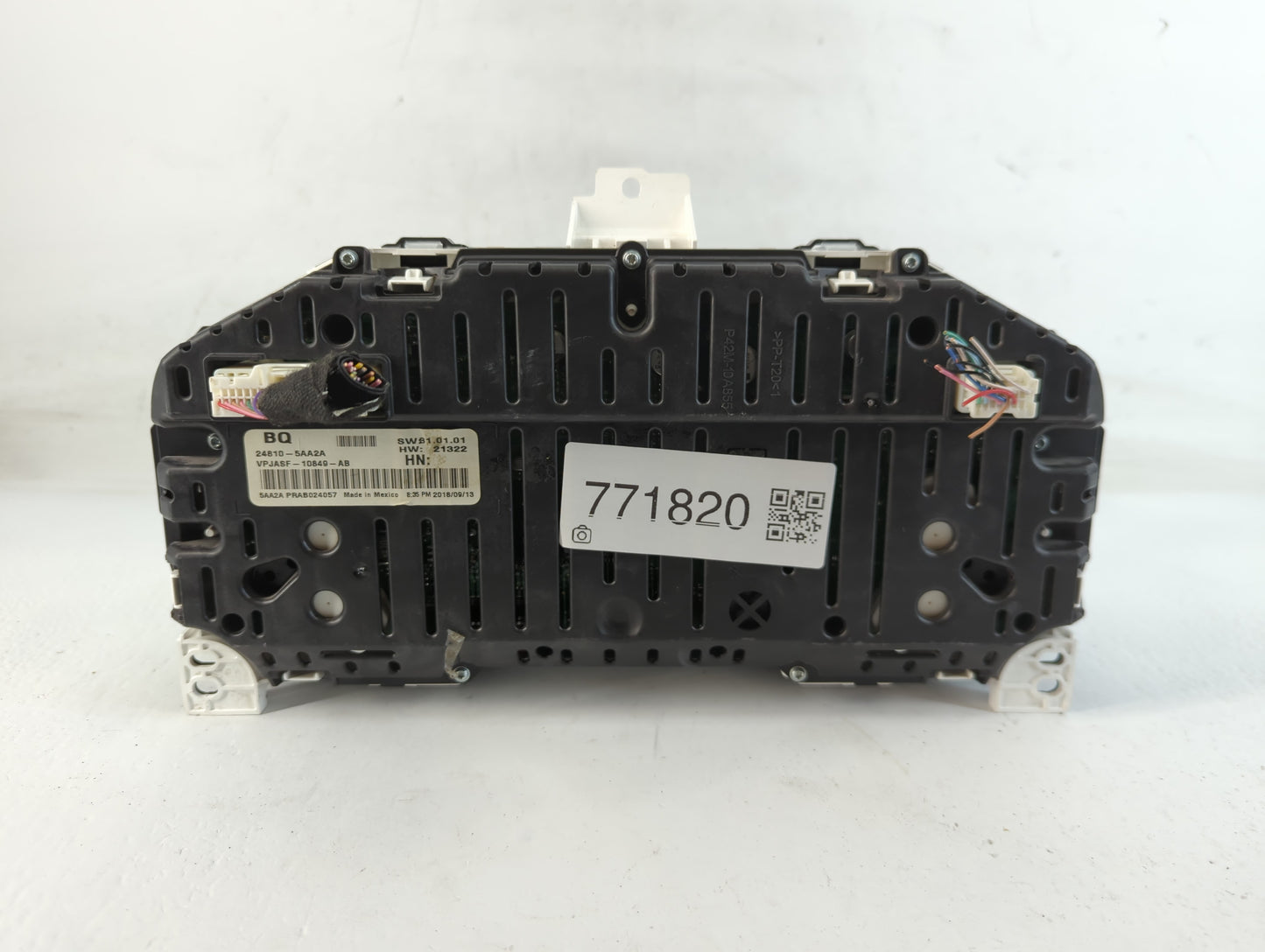 2018 Nissan Murano Instrument Cluster Speedometer Gauges P/N:24810-5AA2A Fits OEM Used Auto Parts - Oemusedautoparts1.com