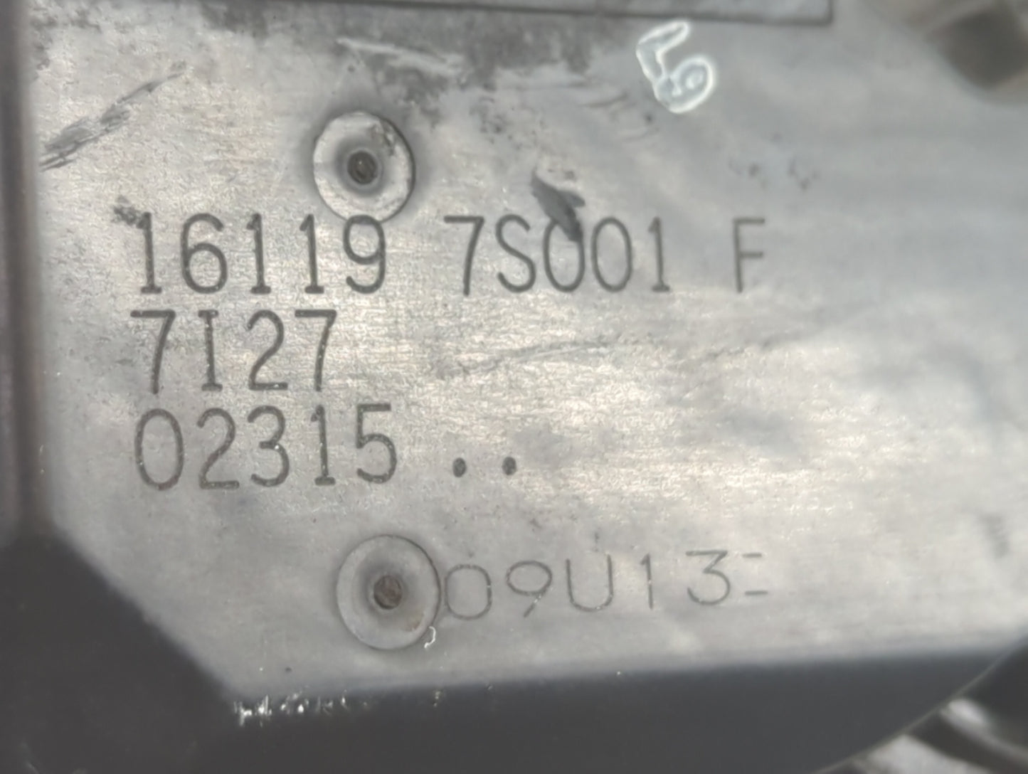 2014-2020 Nissan Nv2500 Throttle Body P/N:16119 7S001 F Fits Fits 2012 2013 2014 2015 2016 2017 2018 2019 2020 OEM Used Auto