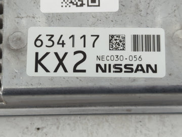 2018-2019 Nissan Pathfinder PCM Engine Control Computer ECU ECM PCU OEM P/N:NEC0338-076 Fits Fits 2018 2019 2020 OEM Used Auto Parts