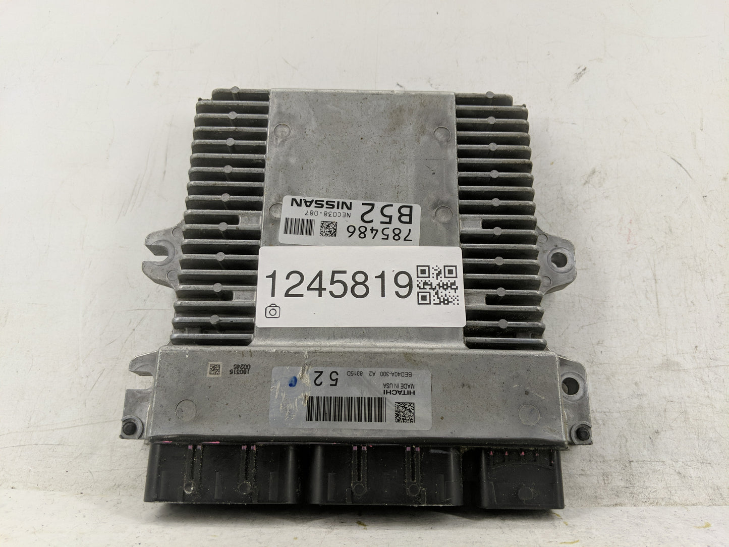 2018-2019 Nissan Pathfinder PCM Engine Control Computer ECU ECM PCU OEM P/N:NEC038-087 Fits Fits 2018 2019 2020 OEM Used Aut