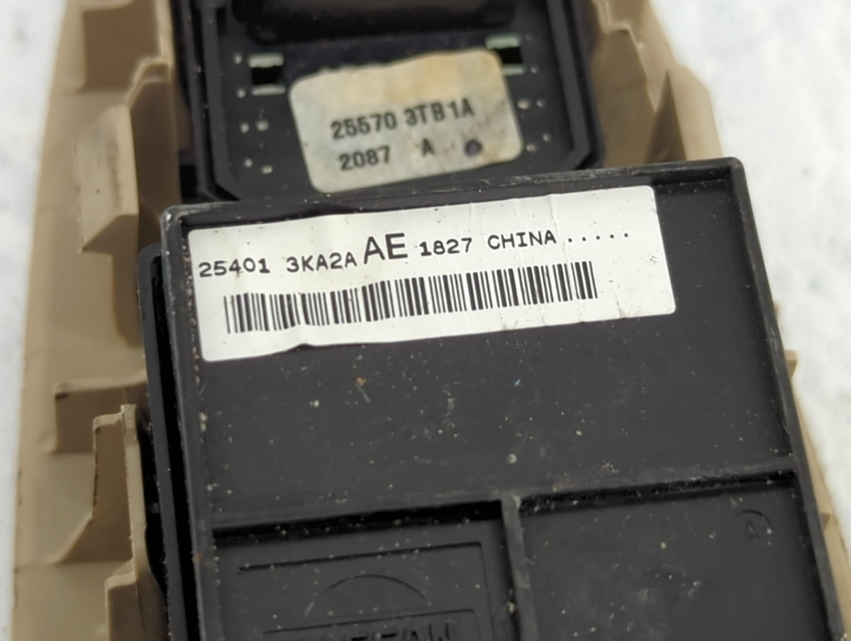 2013-2020 Nissan Pathfinder Master Power Window Switch Replacement Driver Side Left P/N:25401 3KA2A AE 25570 3TB1A Fits OEM