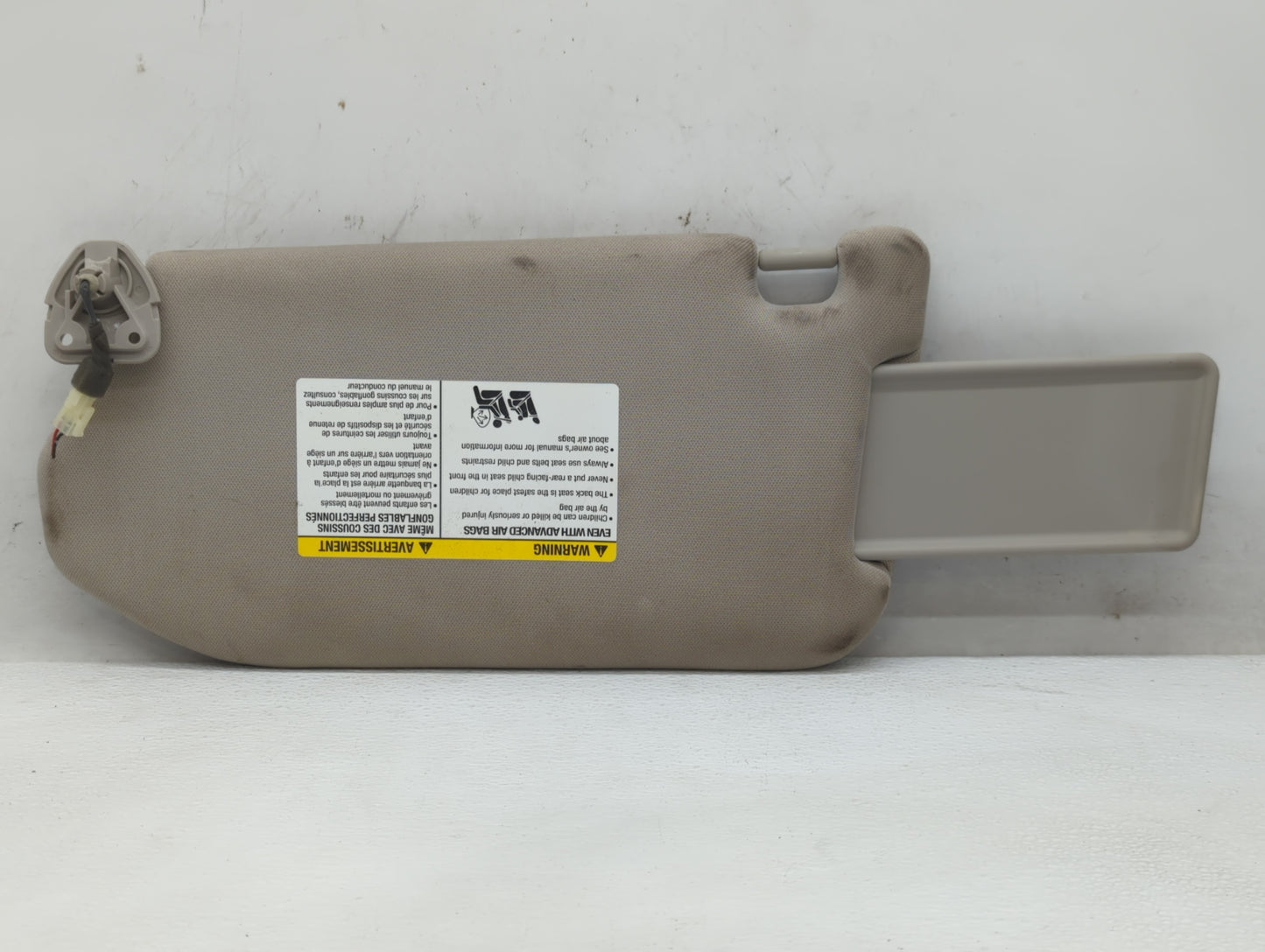 2013-2018 Nissan Pathfinder Sun Visor Shade Replacement Passenger Right Mirror Fits Fits 2013 2014 2015 2016 2017 2018 2019