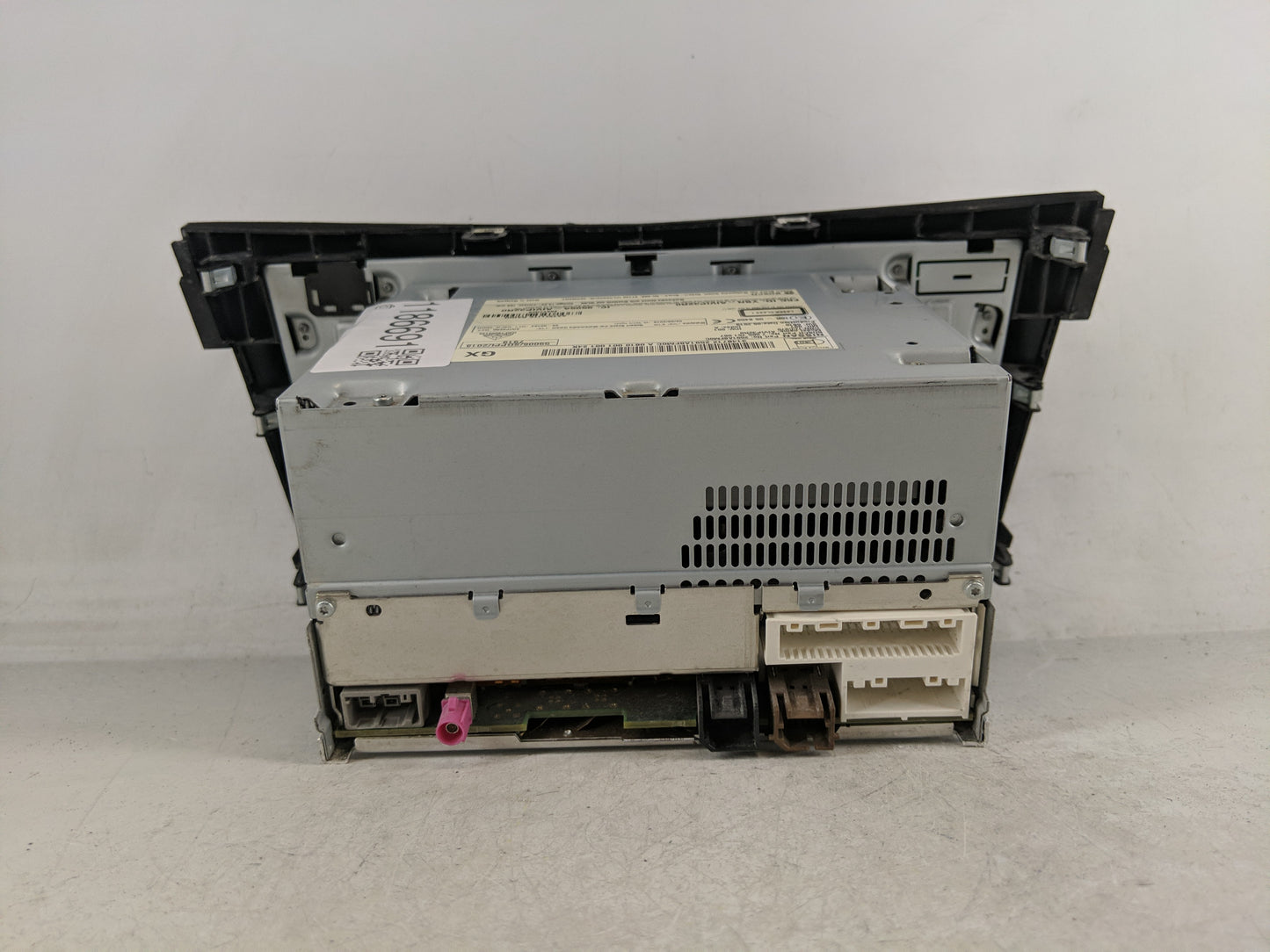 2018-2020 Nissan Rogue Radio AM FM Cd Player Receiver Replacement P/N:2591A7FH0B Fits Fits 2018 2019 2020 OEM Used Auto Part