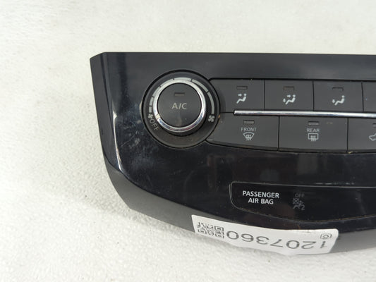 2017-2022 Nissan Rogue Climate Control Module Temperature AC/Heater Replacement P/N:275007FA0A Fits OEM Used Auto Parts