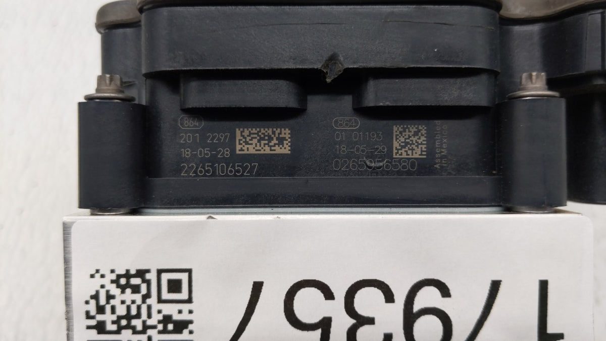 2018-2020 Nissan Rogue Anti-Lock Brake ABS Pump Module Actuator OEM P/N:47660 9TG4A Fits Fits 2018 2019 2020 OEM Used Auto P