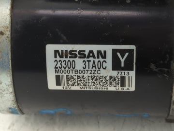 2015-2020 Nissan Rogue Car Starter Motor Solenoid OEM P/N:23300 3TA0C Fits Fits 2015 2016 2017 2018 2019 2020 OEM Used Auto Parts