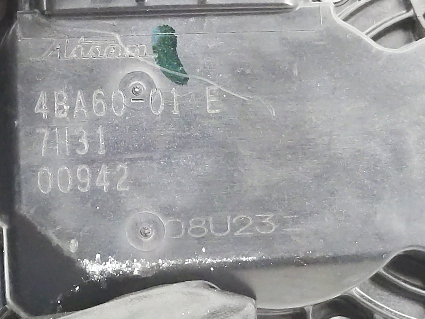 2017-2018 Nissan Rogue Sport Throttle Body P/N:4BA60-01 E Fits Fits 2017 2018 OEM Used Auto Parts - Oemusedautoparts1.com