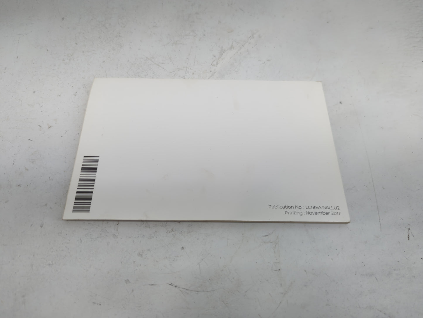 2018 Nissan Rogue Sport Owners Manual Book Guide P/N:LL18EA NALLU2 OEM Used Auto Parts - Oemusedautoparts1.com
