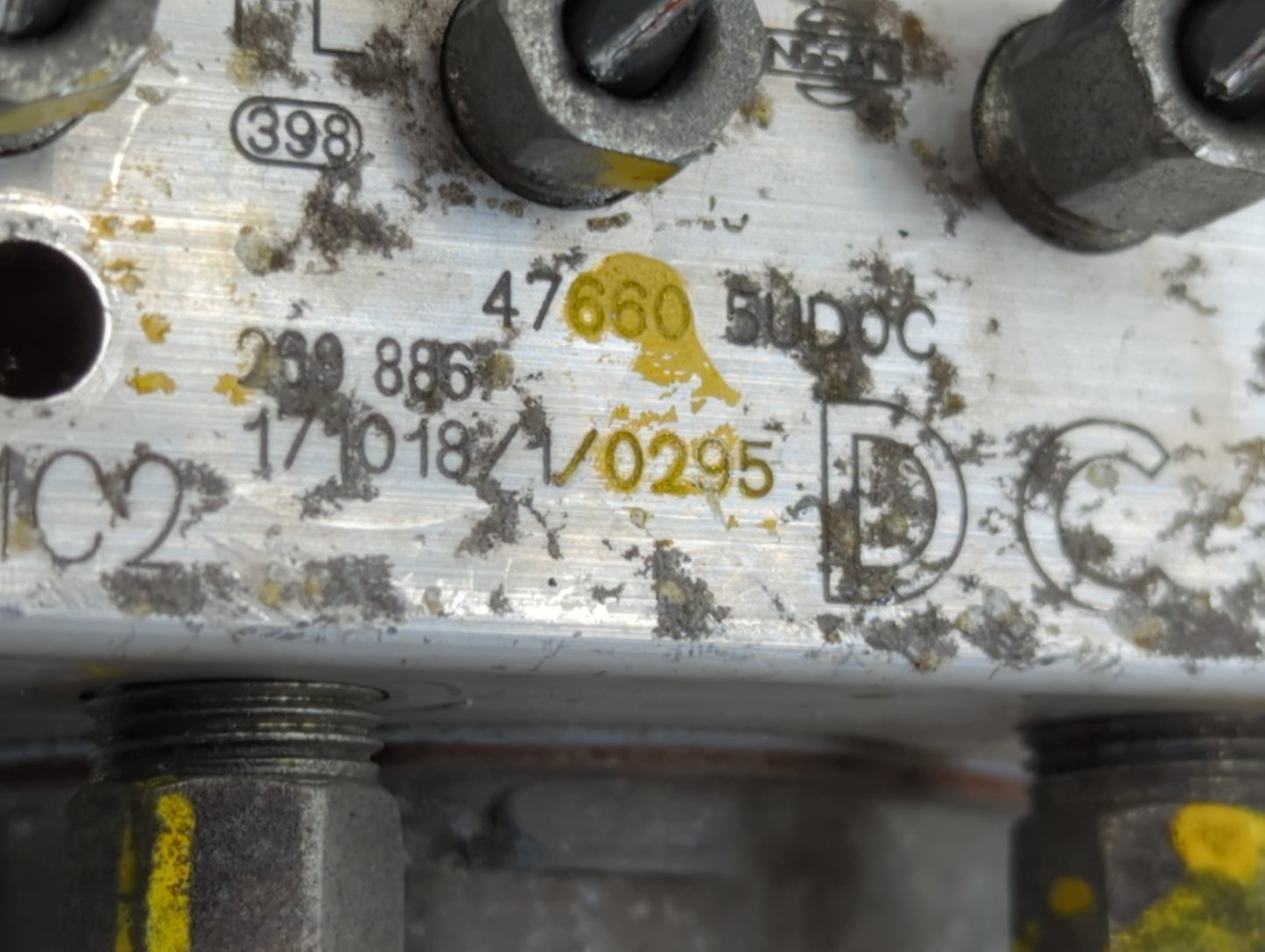 2016-2018 Nissan Sentra ABS Pump Control Module Replacement P/N:47660 5UD0C Fits Fits 2016 2017 2018 OEM Used Auto Parts - O