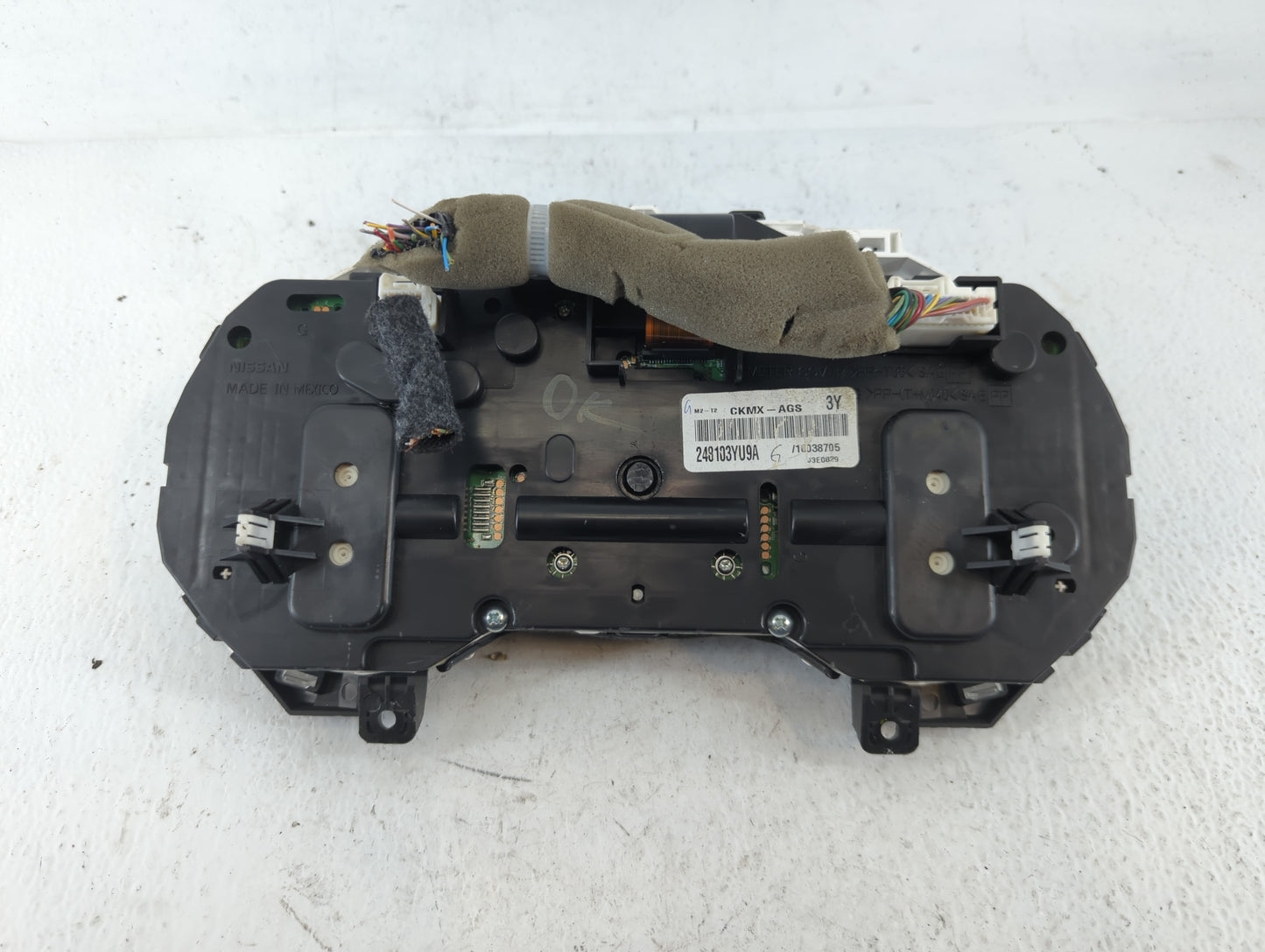 2017-2019 Nissan Sentra Instrument Cluster Speedometer Gauges P/N:CKMX-AGS 248103YU9A Fits Fits 2017 2018 2019 OEM Used Auto