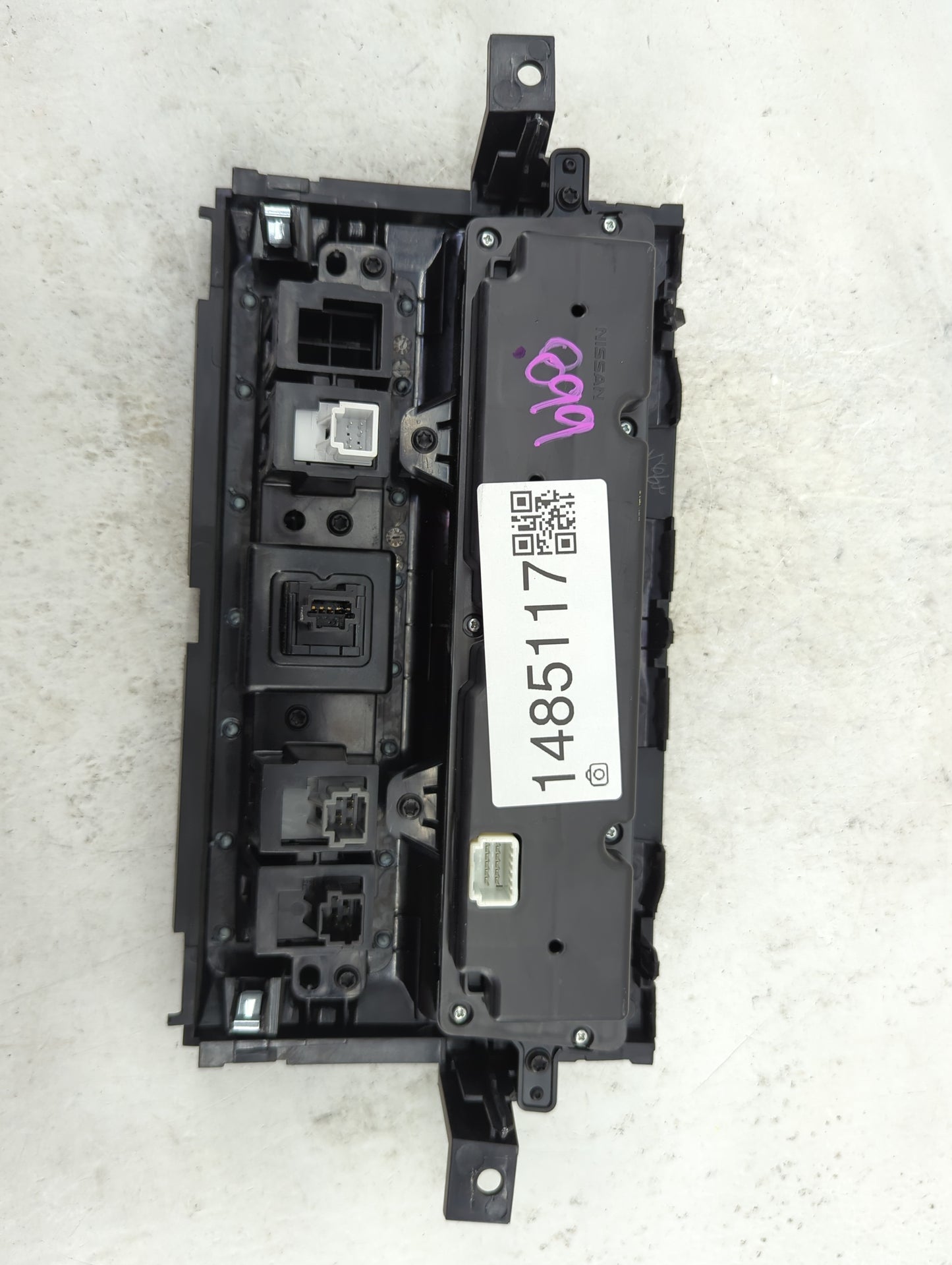 2016-2021 Nissan Titan Xd Climate Control Module Temperature AC/Heater Replacement Fits Fits 2016 2017 2018 2019 2020 2021 O