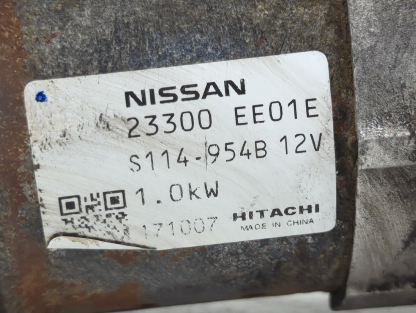 2012-2019 Nissan Versa Car Starter Motor Solenoid OEM P/N:23300 EE01E Fits Fits 2012 2013 2014 2015 2016 2017 2018 2019 OEM