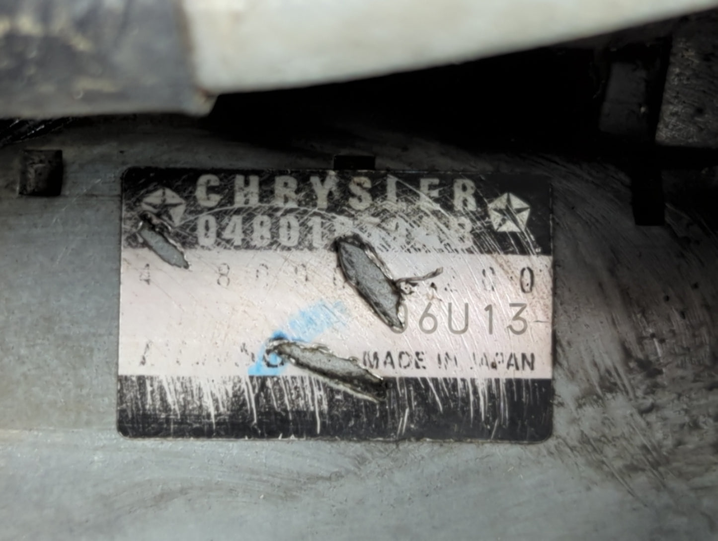 2014-2021 Ram Promaster 2500 Car Starter Motor Solenoid OEM P/N:04801839AD 428000-7202 Fits OEM Used Auto Parts - Oemusedaut