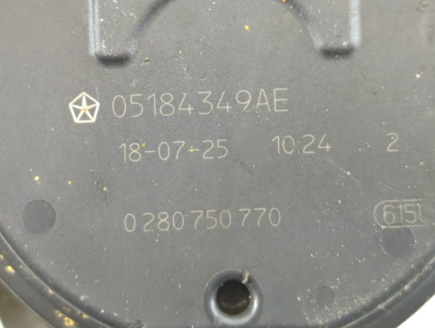 2014-2022 Ram Promaster 2500 Throttle Body P/N:0 280 750 770 05184349AE Fits OEM Used Auto Parts - Oemusedautoparts1.com