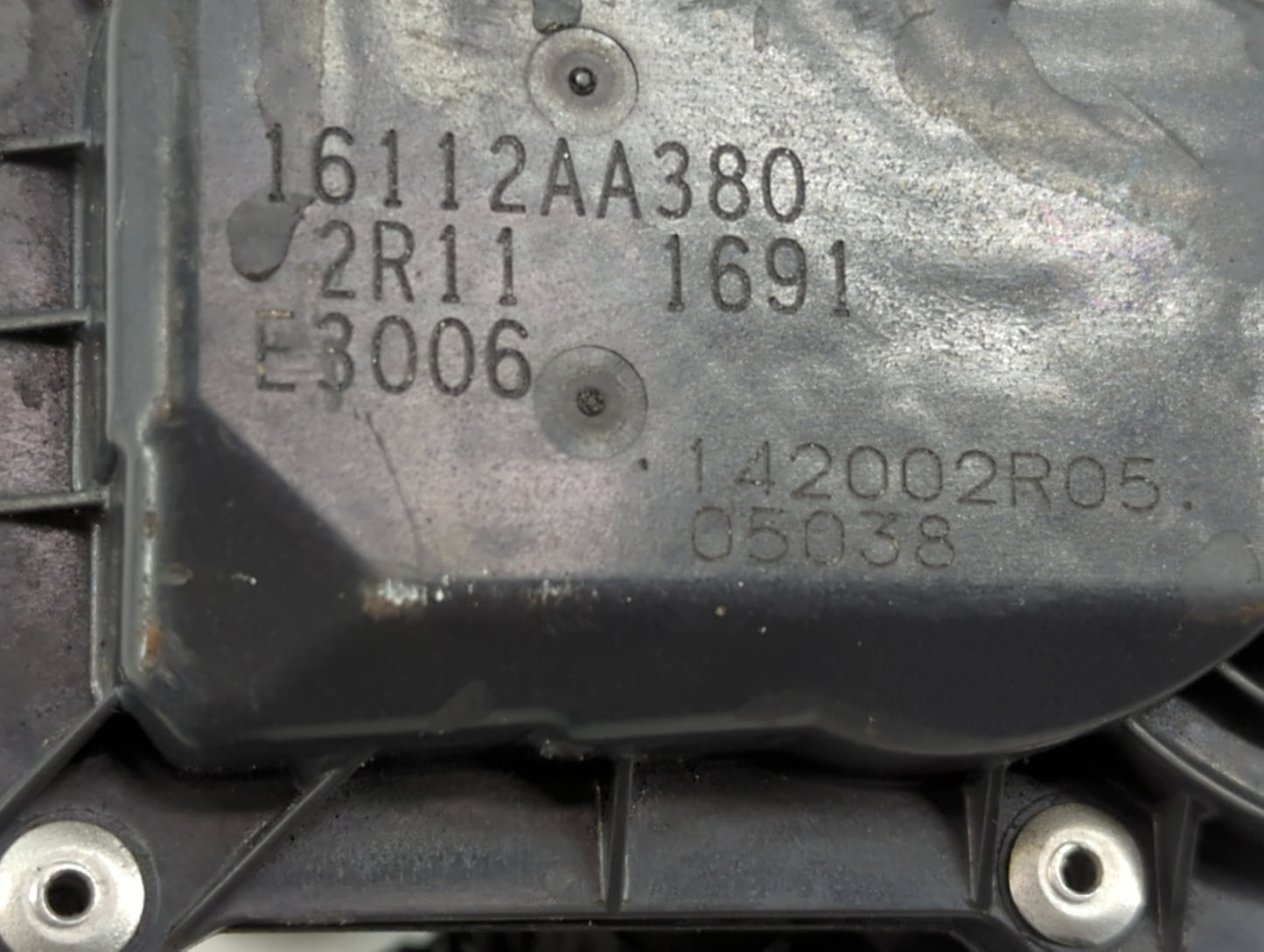 2018 Subaru Crosstrek Throttle Body P/N:16112AA380 Fits Fits 2017 2019 2020 2021 2022 OEM Used Auto Parts - Oemusedautoparts