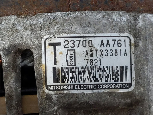 2017-2018 Subaru Forester Alternator Replacement Generator Charging Assembly Engine OEM P/N:23700 AA761 Fits Fits 2017 2018 OEM Used Auto Parts