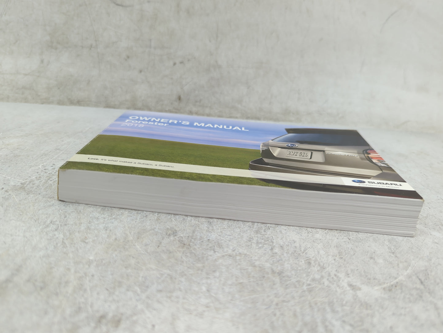2018 Subaru Forester Owners Manual Book Guide P/N:A8230BE-A OEM Used Auto Parts - Oemusedautoparts1.com