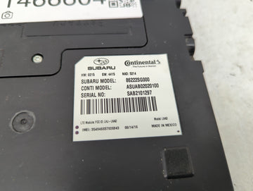 2018 Subaru Forester Telematics Control Module