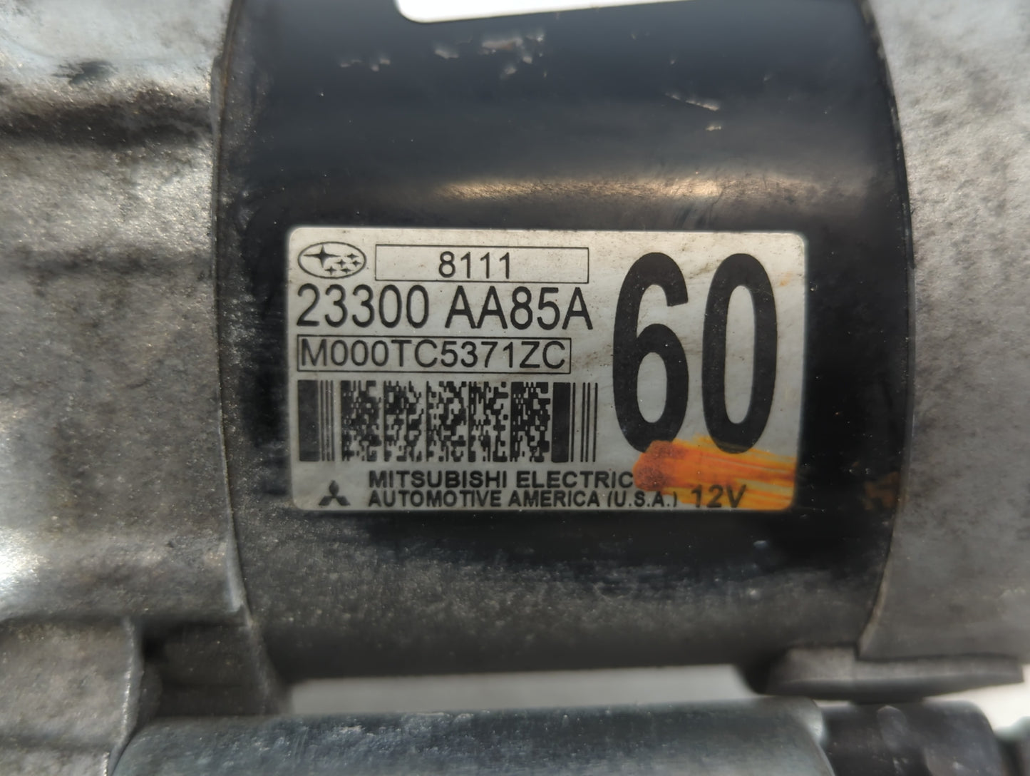 2017-2022 Subaru Impreza Car Starter Motor Solenoid OEM P/N:7116 23300-AA85A Fits Fits 2017 2018 2019 2020 2021 2022 OEM Use