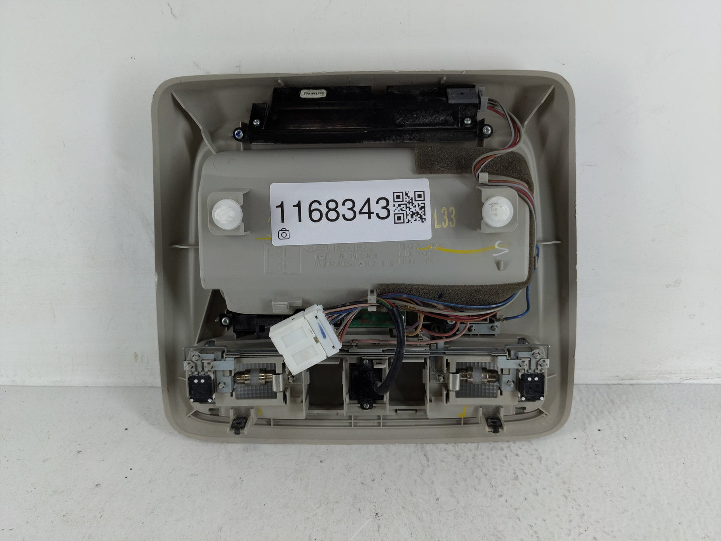 2018 Subaru Legacy Overhead Roof Console - Oemusedautoparts1.com