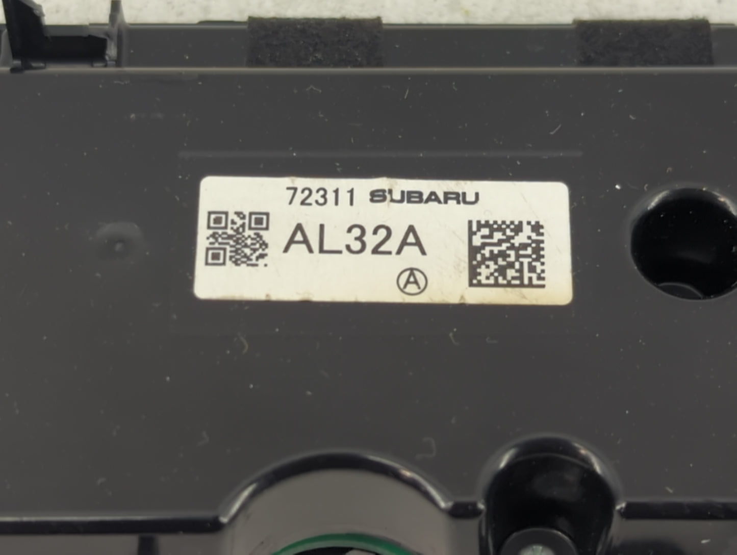 2018-2019 Subaru Legacy Climate Control Module Temperature AC/Heater Replacement P/N:72311AL32A Fits Fits 2018 2019 OEM Used