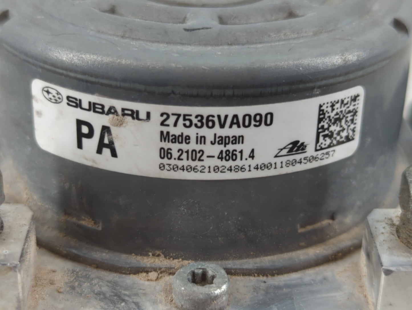 2017-2018 Subaru Wrx ABS Pump Control Module Replacement P/N:27536VA090 Fits Fits 2017 2018 OEM Used Auto Parts - Oemusedaut