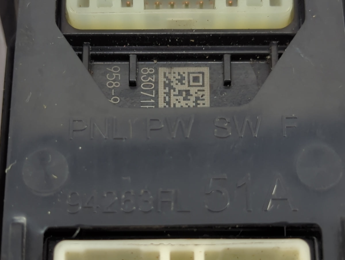 2018 Subaru Xv Master Power Window Switch Replacement Driver Side Left P/N:94263FL51A Fits OEM Used Auto Parts - Oemusedauto
