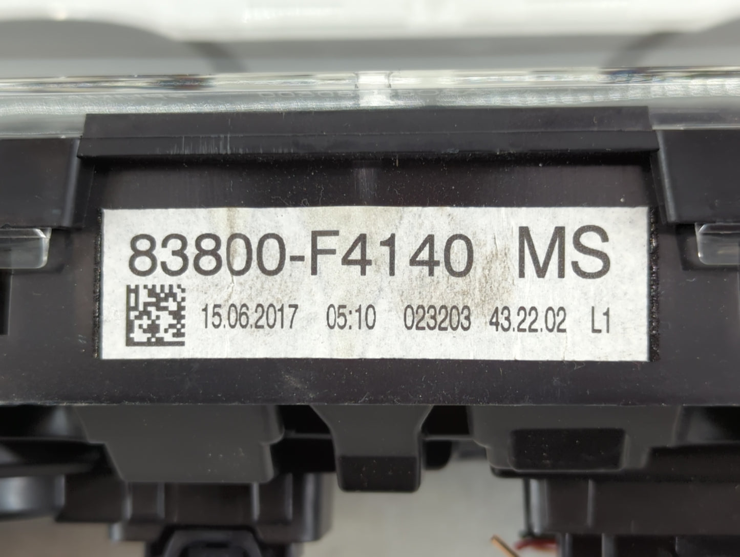 2018-2019 Toyota C-Hr Instrument Cluster Speedometer Gauges P/N:83800-F4140 Fits Fits 2018 2019 OEM Used Auto Parts - Oemuse