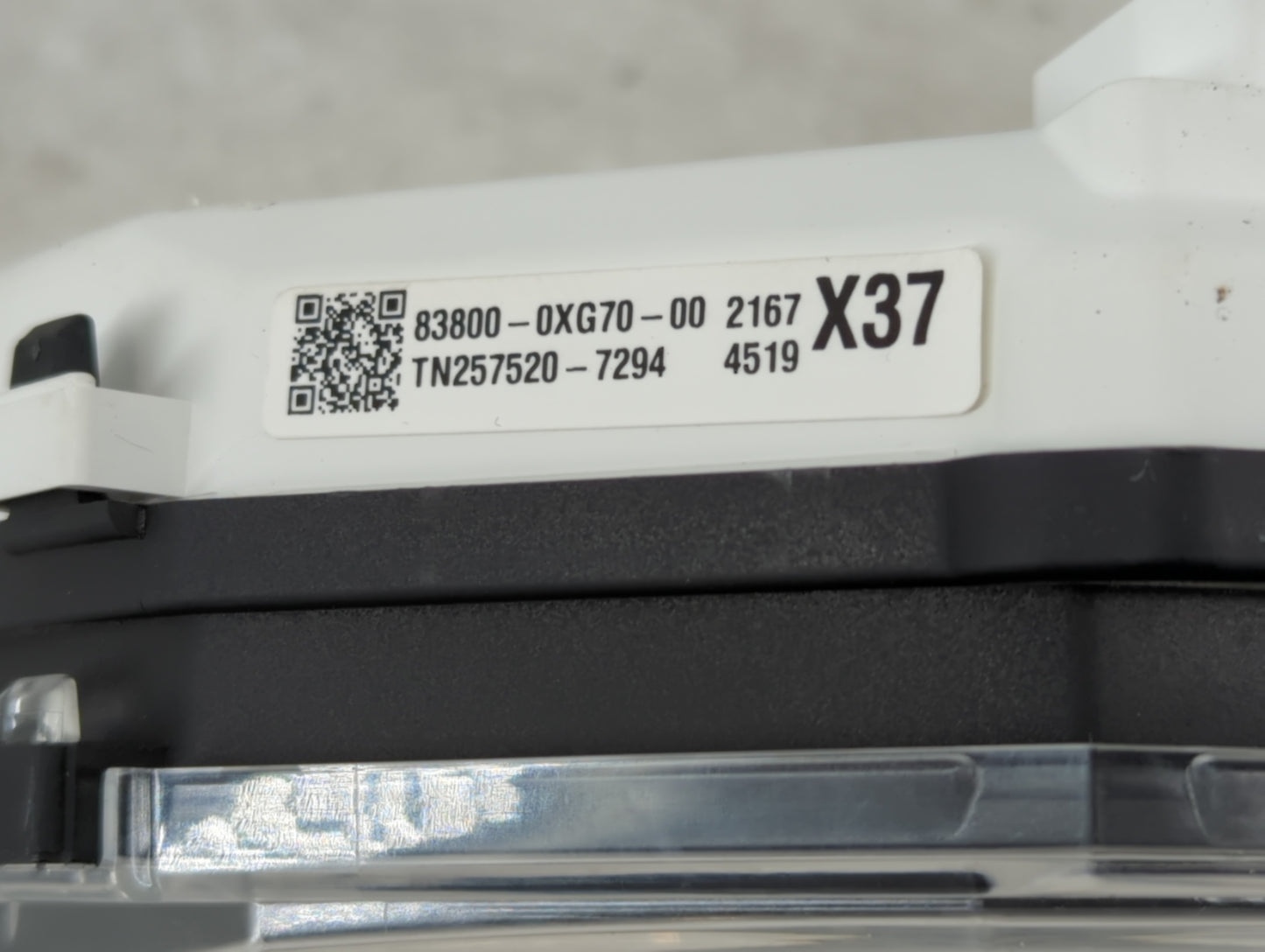 2018 Toyota Camry Instrument Cluster Speedometer Gauges P/N:83800-0XG70 Fits OEM Used Auto Parts - Oemusedautoparts1.com