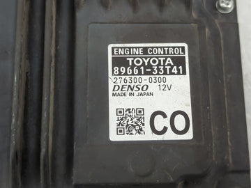 2018 Toyota Camry PCM Engine Control Computer ECU ECM PCU OEM P/N:276300-0300 89661-33T41 Fits OEM Used Auto Parts