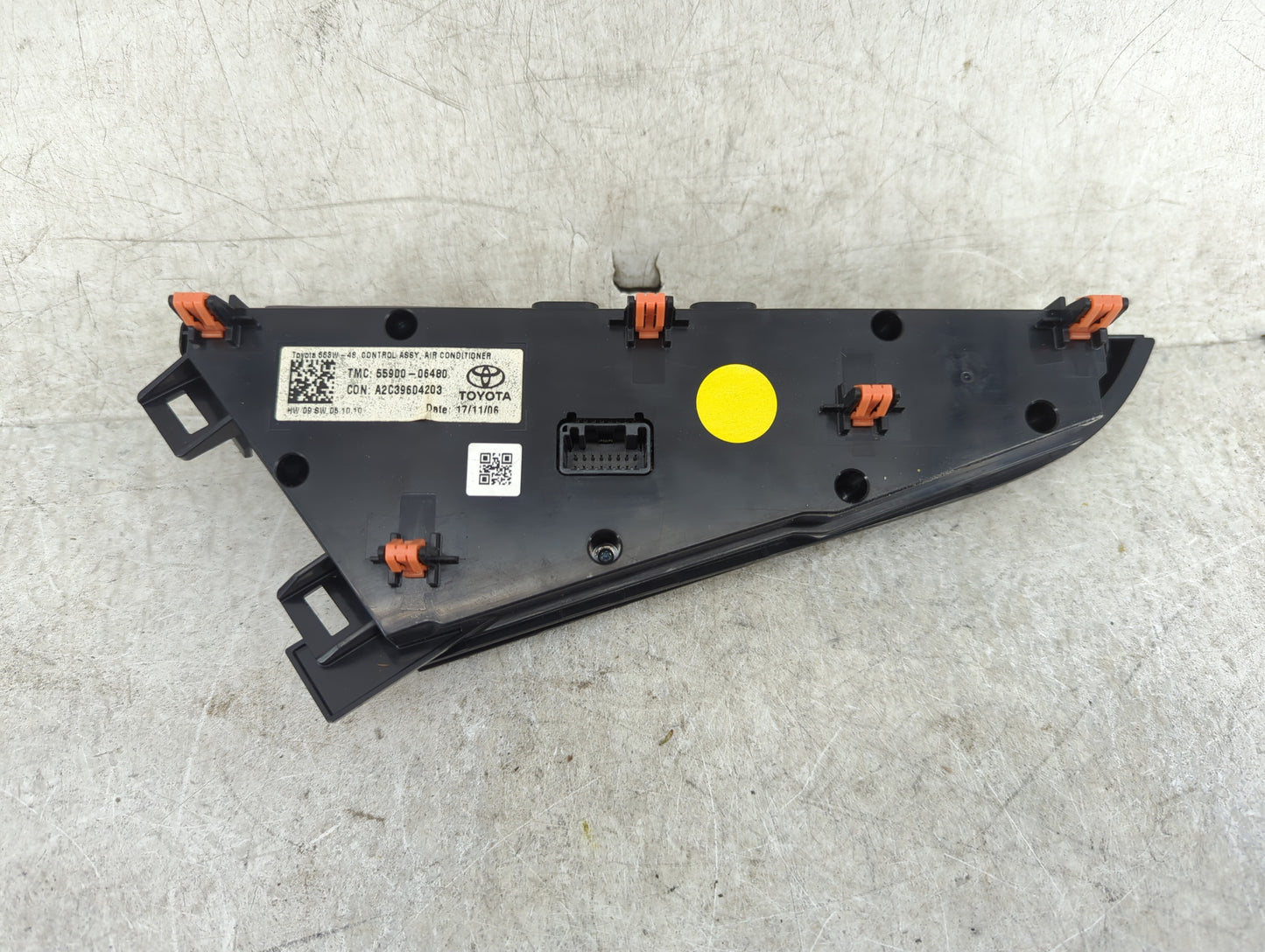 2018-2022 Toyota Camry Climate Control Module Temperature AC/Heater Replacement P/N:55900-06480 Fits Fits 2018 2019 2020 202
