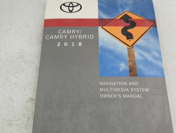 2018 Toyota Camry Owners Manual Book Guide P/N:OM06125U 01999-06125 OEM Used Auto Parts
