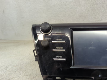2018 Toyota Camry Radio AM FM Cd Player Receiver Replacement P/N:86140-33380 AVH-2578 Fits OEM Used Auto Parts