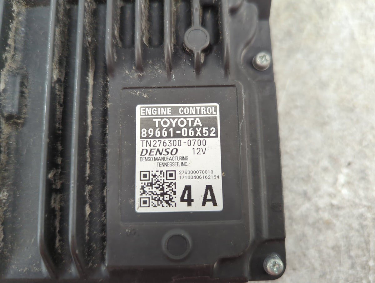 2018 Toyota Camry PCM Engine Control Computer ECU ECM PCU OEM P/N:89661-06X52 TN276300-0700 Fits OEM Used Auto Parts - Oemus