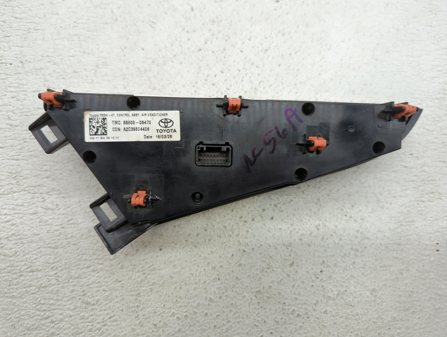 2018-2022 Toyota Camry Climate Control Module Temperature AC/Heater Replacement P/N:55900-06470 Fits Fits 2018 2019 2020 202