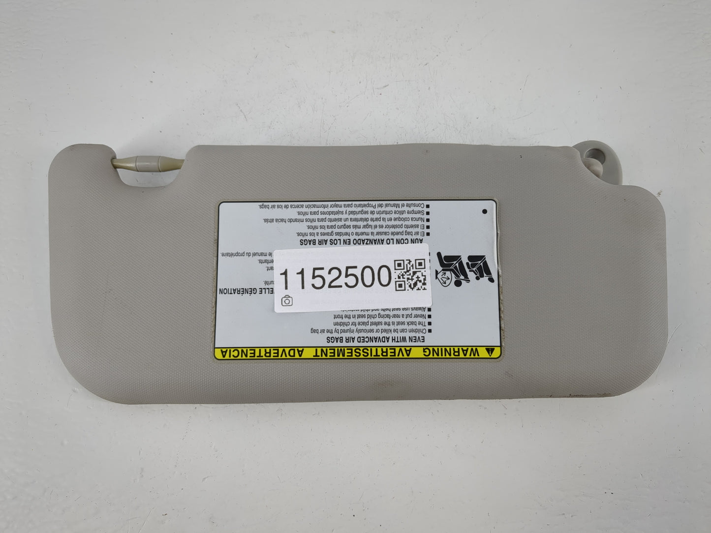 2017-2019 Toyota Corolla Sun Visor Shade Replacement Driver Left Mirror Fits Fits 2017 2018 2019 OEM Used Auto Parts - Oemus