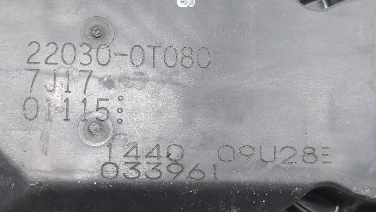 2011-2018 Toyota Corolla Throttle Body P/N:22030-0T080 Fits Fits 2011 2012 2013 2014 2015 2016 2017 2018 OEM Used Auto Parts
