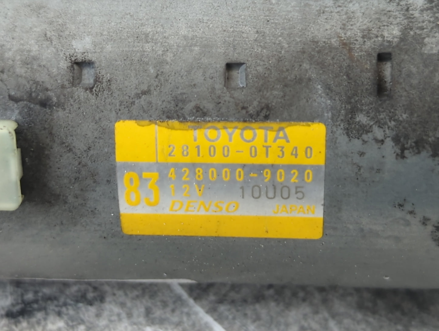 2015-2022 Toyota Corolla Car Starter Motor Solenoid OEM P/N:428000-9020 28100-0T340 Fits OEM Used Auto Parts - Oemusedautopa