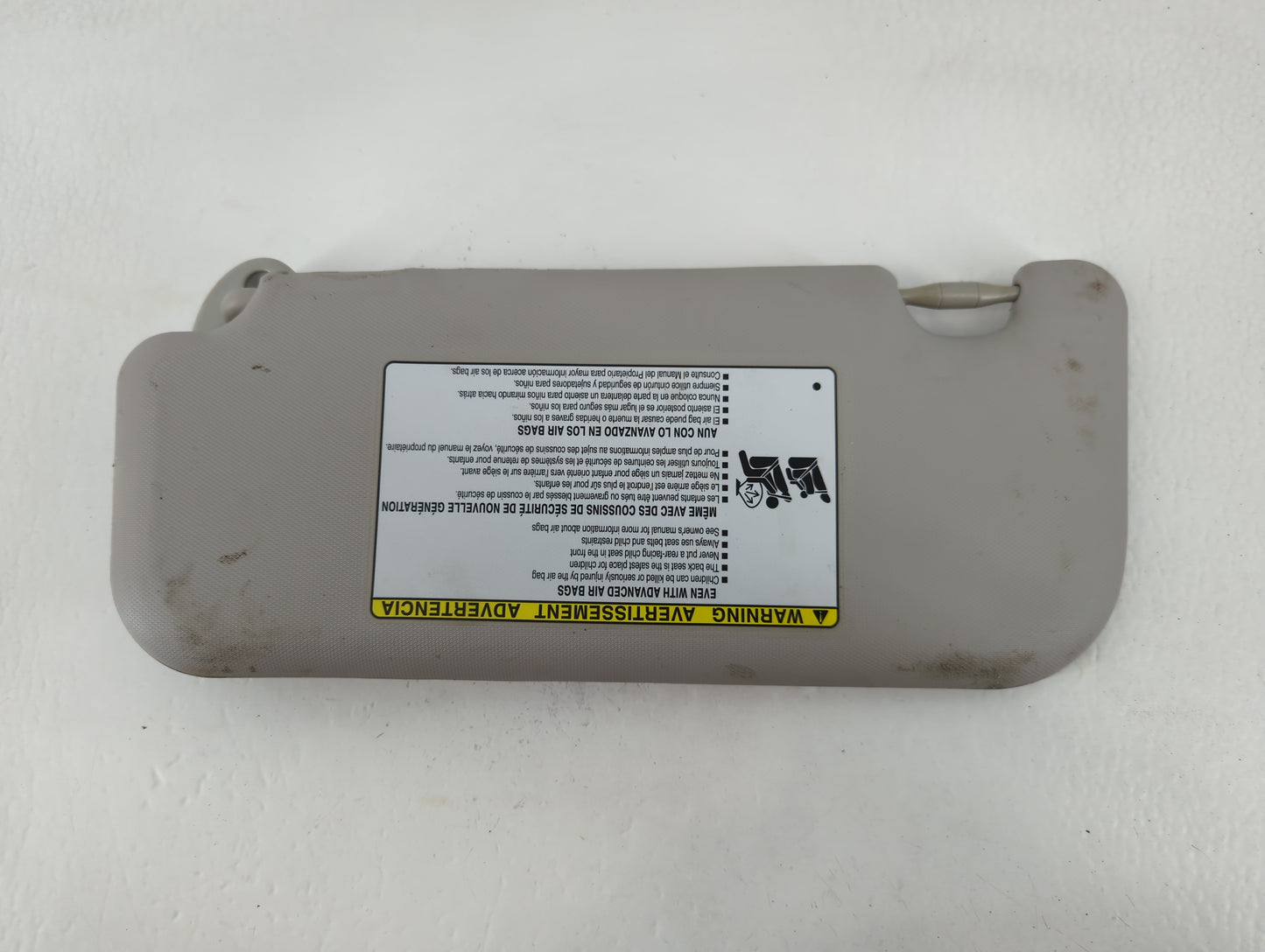 2017-2019 Toyota Corolla Sun Visor Shade Replacement Passenger Right Mirror Fits Fits 2017 2018 2019 OEM Used Auto Parts - O