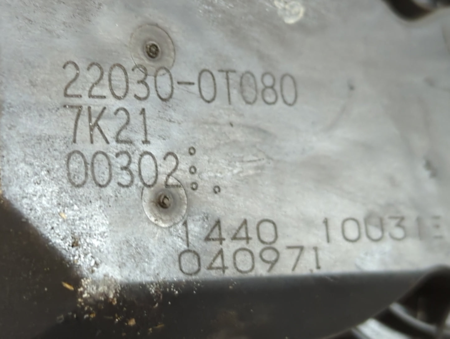 2011-2019 Toyota Corolla Throttle Body P/N:22030-0T080 Fits Fits 2011 2012 2013 2014 2015 2016 2017 2018 2019 OEM Used Auto