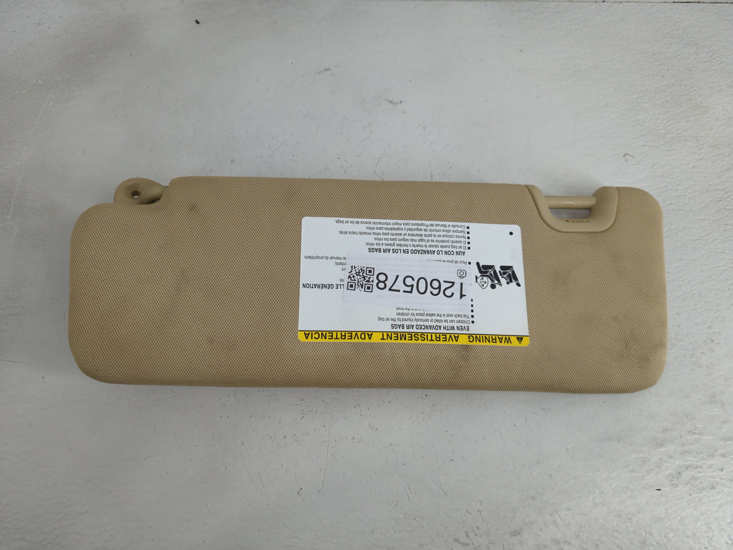 2014-2019 Toyota Highlander Sun Visor Shade Replacement Passenger Right Mirror Fits Fits 2014 2015 2016 2017 2018 2019 OEM U