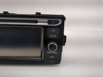 2018-2019 Toyota Prius Radio AM FM Cd Player Receiver Replacement P/N:86140-52260 Fits Fits 2018 2019 OEM Used Auto Parts
