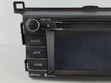 2016-2018 Toyota Rav4 Radio AM FM Cd Player Receiver Replacement P/N:86140-0R180 Fits 2016 2017 2018 OEM Used Auto Parts