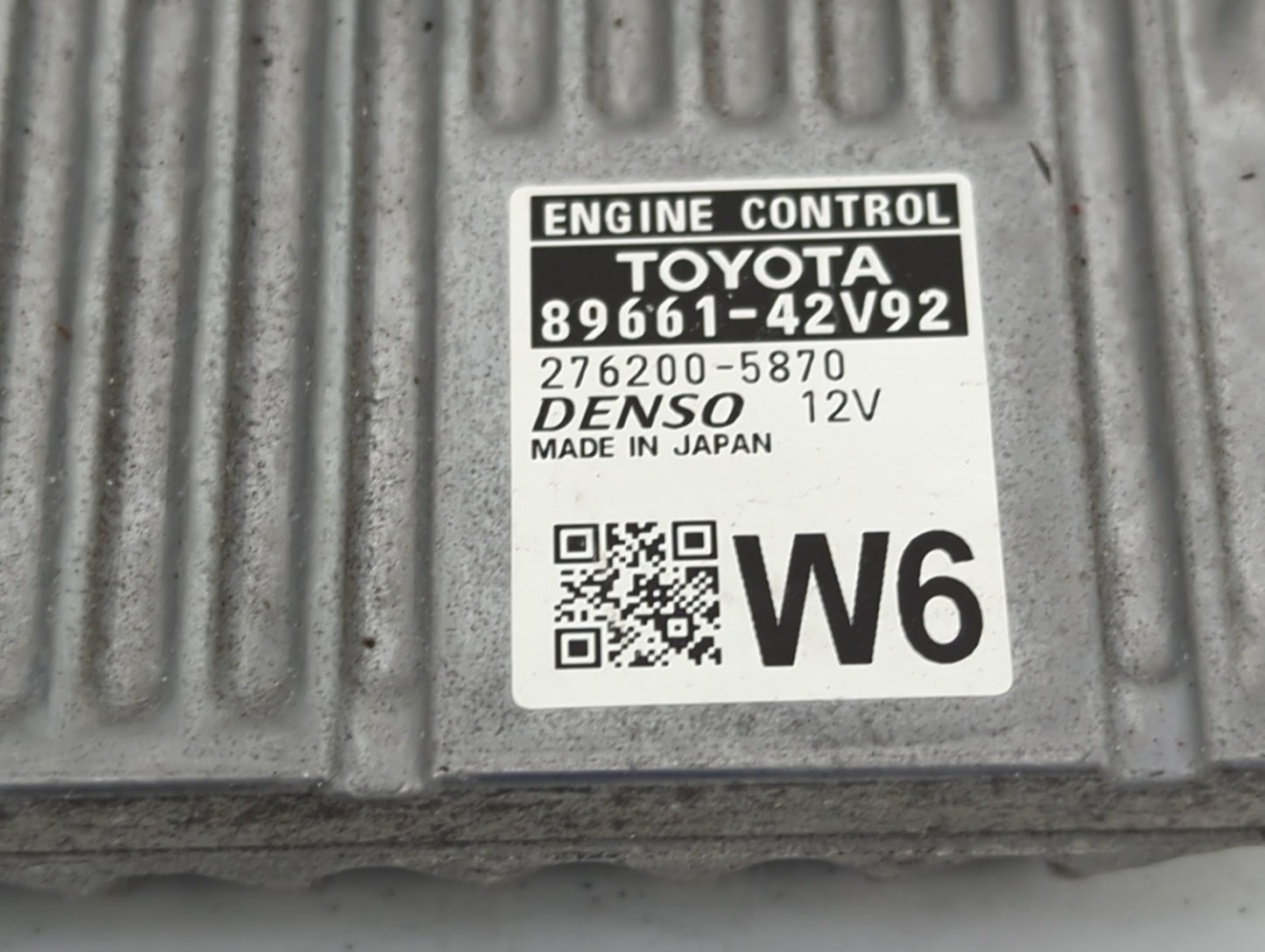 2016-2018 Toyota Rav4 PCM Engine Control Computer ECU ECM PCU OEM P/N:89661-42V92 276200-5870 Fits Fits 2016 2017 2018 OEM U