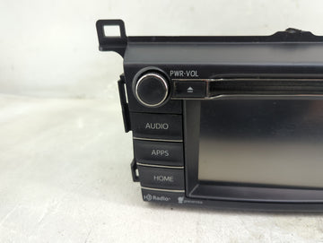 2016-2018 Toyota Rav4 Radio AM FM Cd Player Receiver Replacement P/N:86140-42460 86180-35050 Fits Fits 2016 2017 2018 OEM Used Auto Parts